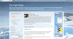 Desktop Screenshot of flightwriter.com